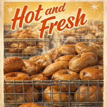Hot and Fresh Bagels at BB's Bagels Alpharetta Daily