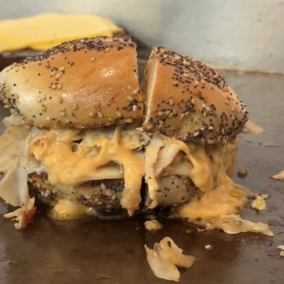 Fresh Breakfast Bagel Sandwich with Cheese at BB's Bagels Alpharetta